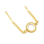 Altın Kaplama Yarım Çerçeve Bileklik BLK-1136