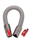 Valkyrie Uzatma Hortumu & Tetik Kilidi – Dyson V7-V15 Uyumlu (20.5″ → 63″ Esnek Tasarım)