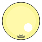 REMO P3-1322-CT-YEOH POWERSTROKE® P3 22 inç Sarı Delikli Bas Davul Derisi