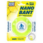 Boss Tape Yeni Sarı Nano Bant Magic Tape (Blister) Asma Montaj Bandı 19 Mm X 2 Metre Bt-01034