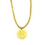 Altın Kaplama İmitasyon 2,5' luk Reşat Altın İpli Kolye KLY - 615