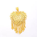 Altın Kaplama İşlemeli Hint işi İmitasyon Kolye ucu TGR-590