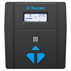 TESCOM LEO 1000VA 5/10 dk (2x12V 7AH Akü) Line Interactive UPS
