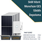 5kW MONOFAZE HİBRİT SİSTEM 2