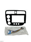 HONDA CİVİC Vtec2 2002-2006 9'' Multimedya Çerçevesi (Yüksek kalite)