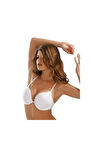 Kadın Beyaz Kaplı Sihirli Sütyen 7034