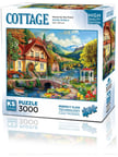 Ks Games Puzzle 3000 Parça Yetişkin House By The Pond 23015