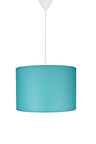 Şenay Aydınlatma Silindir Kumaş Sarkıt Avize-Turkuaz