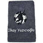İsimli Futbol Temalı Antreman Havlusu 50x90 cm
