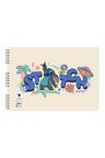 Keskin Color Lilo&Stitch Spiralli Resim Defteri 25X35Cm 15 Yaprak 300215-14 (Karışık Renk 1 Adet)