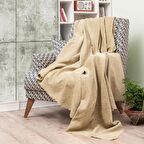 Latuda - Şönil Jakarlı Desen Kaymaz Çekyat Örtüsü ve Koltuk Şalı