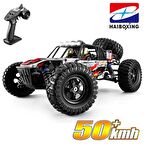 HAIBOXING RC 1/12 905 Twister 50+ KM/H Sürat 4X4 Uzaktan Kumandalı RC Model Araba RTR Elektrikli 4WD Offroad Truck (Kırmızı)