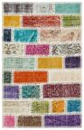 EL DOKUMA MULTİ RENGİ TAŞLİ DESEN PATCHWORK PASPAS