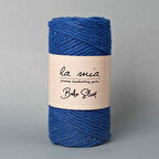 La Mia Boho Slim Saks mavi El Örgü İpi - L020 - 34253