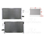 Klima Radyatörü 675x381x16 - 96409127 Wisco - Chevrolet Evanda 03 Ve Sonrası Uyumlu