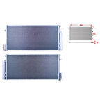 Klima Radyatörü - 1850168 Wisco - Opel Corsa D 1.3 Cdtı 1.6 Turbo 1.7 Cdtı 06 Ve Sonrası Uyumlu