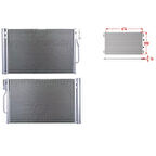 Klima Radyatörü - 84153744 Wisco - Opel Insignia B 1.4 1.5 1.6 2.0cdtı 17 Ve Sonrası Uyumlu