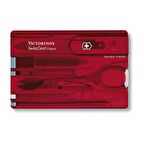 Victorinox 0.7100.TB1 SwissCard Classic Ruby
