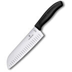 Victorinox 6.8523.17G 17cm Siyah Santoku Bıçağı, Hediye Kutulu