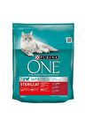 Purina One Sterilised Sığır Etli Kısırlaştırılmış Kedi Maması 800gr x 2 Adet 7613031384600-2