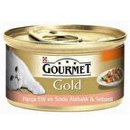 Gourmet Gold Alabalik Sebze Parça Etli Kedi Konservesi 85 Gr