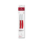 Victorinox 6.7691.2C1 Swiss Classic 2li Soyma Bıçağı Set, Kırmızı