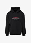 Guess Jeans Siyah Erkek Sweatshırt M4YQ23K9V31JBLK GJ HOOD REG AMERICA