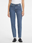 Guess Jeans Kadın Mavi Relaxed Fit Jean W4YA0DD5CC3-M3DW