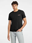 Guess Jeans Siyah Erkek T-Shirt M4YI55K8HM0JBLK GJ SS CN SLIM AMERI