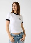Guess Beyaz Kadın T-Shirt W6RI31J1314-G011
