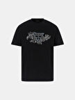 Guess Embroidery Erkek Siyah Regular Fit T-Shirt M5BI07I3Z14-JBLK