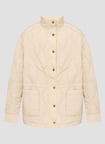 Guess Krem Kadın Kapitone Mont W6YL11W2880-G1M5