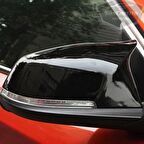 BMW F30-F32-F20 2012-2018 Batman Yarasa Ayna Kapağı Piano Black ABS Plastik