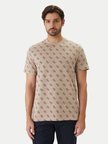 Guess M6GP34K3200K3200 Cn Ss Jacquard 4G Kn Erkek Tişört