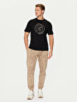 Guess Erkek Siyah G  Logolu T-Shirt