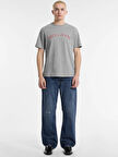 Guess GJ SS CN REG COLLEGIATE TEE Erkek Gri T-shirt M5RI75K8FQ4-H90Z
