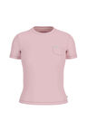 Kadın GJ SS Slim T-Shirt - Pembe  | L