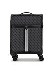 Guess Gri Çekçekli Sert Valiz NAPOLI TRAVEL - P5101