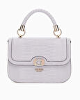 Guess Orlina Society Logo Kapaklı El Çantası