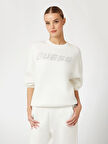 Guess Cecilia Kadın Sweatshirt V4BQ15K7UW2