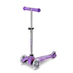 Micro Mini Micro Deluxe Fairy Glitter LED Purple Scooter
