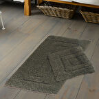 Home Royal El Tufting & Pamuklu 2 Li Banyo Paspası