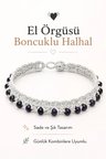 El Örgüsü Halhal Kadın Ayak Bilekliği Boncuklu İnci renkli gelinlik Detaylı Bohem Yazlık Ayarlanabilir Halhal