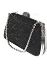 Palsim Siyah Abiye Çanta. Clutch Siyah Simli Gece Çantası. Abiye Çanta Siyah. Siyah Abiye Çantası.