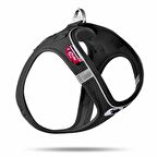 Curli Magnetic Vest Köpek Göğüs Tasması Air-Mesh Siyah 2XS