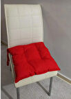Ege Home pofuduk sandalye minderi kırmızı