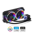 Dark Dkccw246 AQuaforce W246 240mm Fixed Rgb Ledli Sıvı Soğutma