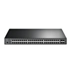 Tp-lınk Omada Tl-sg3452xp 48 Port Gıgabıt + 4x10gb Sfp+ 500w Poe Jetstream Yönetilebilir Rackmount Swıtch