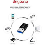 Daytona Ads-613 Usb 3.1=>tip-c 10 Gbps Gen2