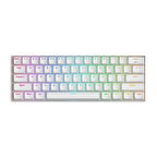 Redragon K530w Draconıc Pro Q Tr 60% Kompakt Kablosuz-bluetooth 2.4g Swıtch Mekanik Klavye Beyaz